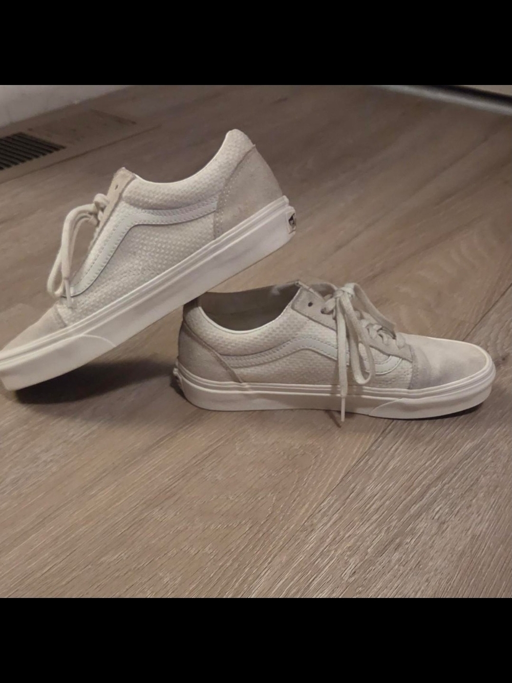 Vans Ua Old Skool Woven Check Marshmallow/Snow White
